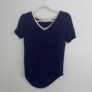 Navy Blue Marlow T-Shirt. Size Small.